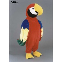 Mascotte vrolijke papegaai-10