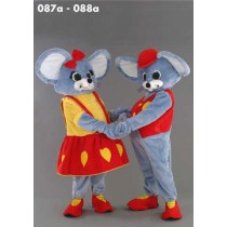 Mascotte muis man en vrouw-10