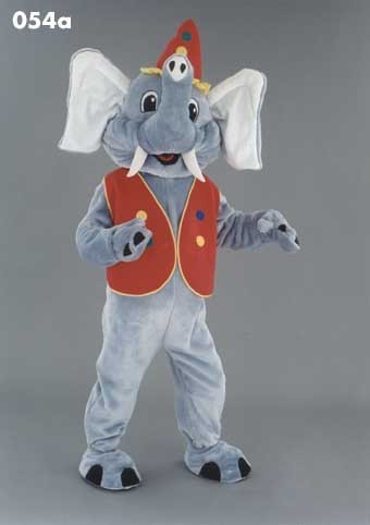 Mascotte circus olifant-323