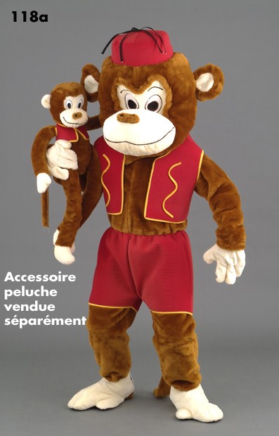 Mascotte circus aap-312