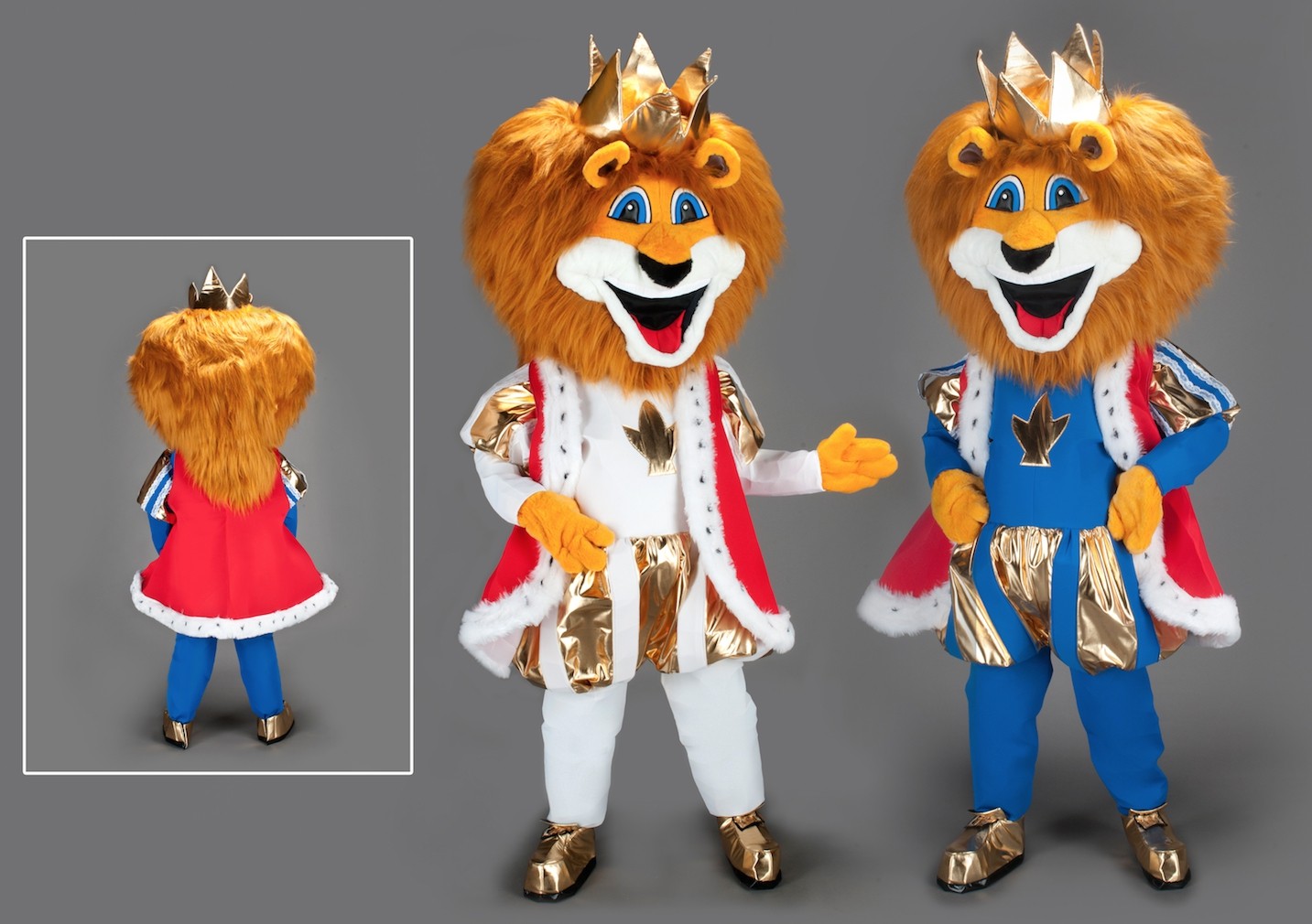 Mascotte koning leeuw-32