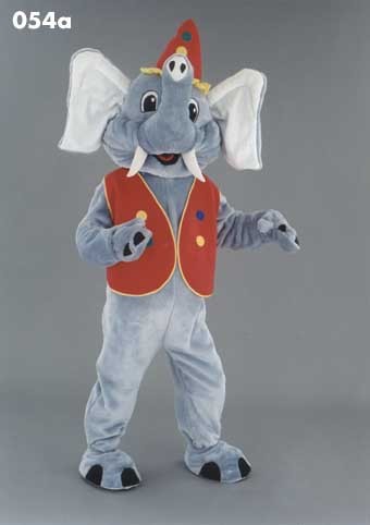Mascotte circus olifant-323