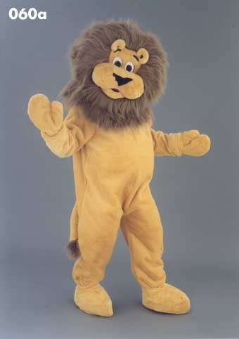 Mascotte vrolijke leeuw-312