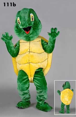 Mascotte vrolijke schildpad-30