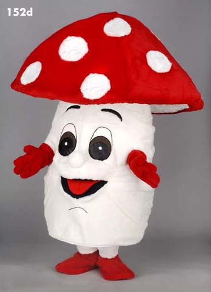 Mascotte rode paddenstoel-30