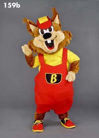 Mascotte blij vos-30