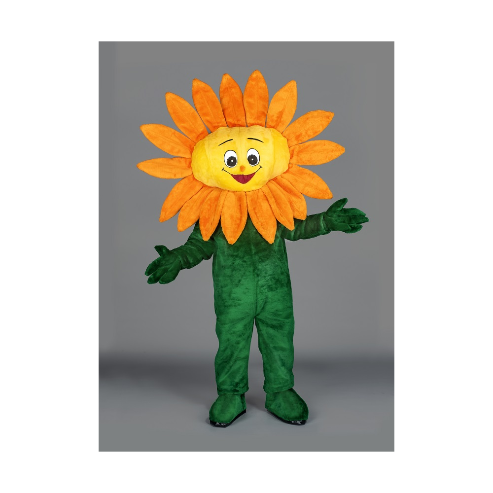 Mascotte fleurige bloem-31