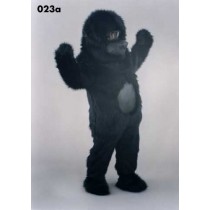 Mascotte zwarte gorilla-10