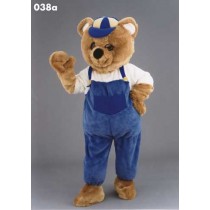 Mascotte beer in blauw-10