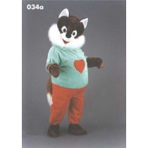 Mascotte vos in outfit-10