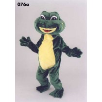 Mascotte groene kikker-10