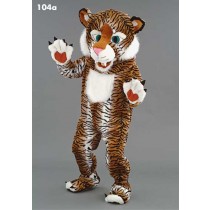 Mascotte grommende tijger-10