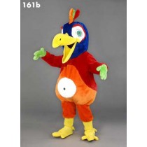Mascotte kleurrijke papegaai-10