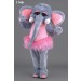 Mascotte olifant in tutu-015